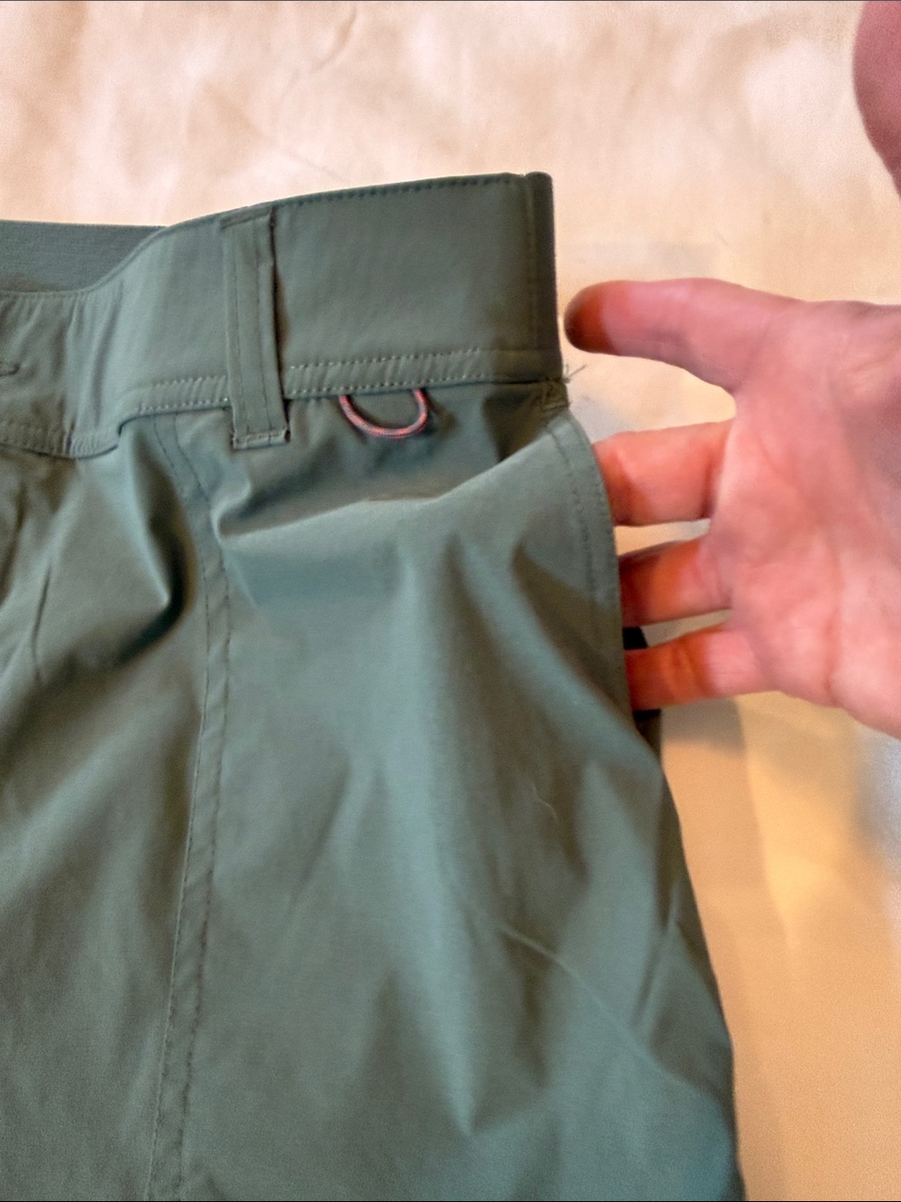 ZeroXposur Women's Green Outdoor hiking Shorts - Picture 4 of 8